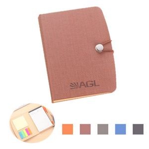 Creative Sticky Notes Flip Notebook With Pen Slot