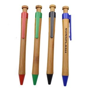Creative Biodegradable Eco-Friendly Bamboo Ballpoint Pen
