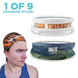 Headband Standard - Deluxe - 1 of 9 Headband Options - Customize with ANY design!