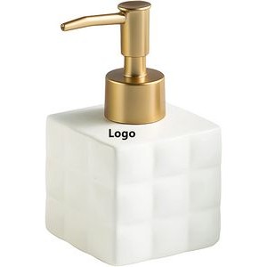 Ceramic Hand Soap Dispenser Lotion Dispenser Countertop Soap Dispensers for Hotel Bathroom