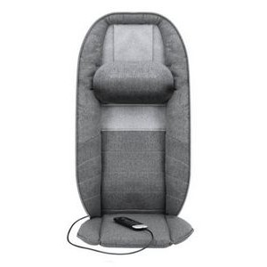 2-in1 Shiatsu Massaging Seat Topper w/ Removable Massage Pillow & Heat