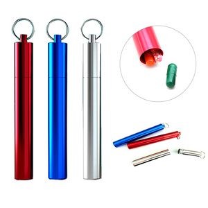 Capsule Case with Keyring