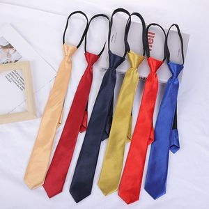 Sheer Color Polyester Necktie