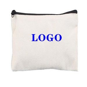 Cotton Canvas Zipper Bags
