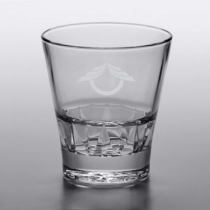 Deep Etched or Laser Engraved Libbey® 15970 Gallery 11.5 oz. Stackable Double Old Fashioned Glass