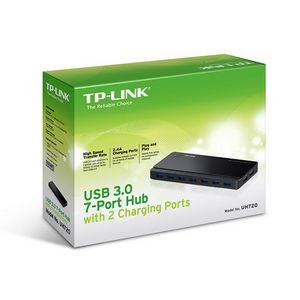 TP-LINK USB 3.0 7-Port Hub with 2 Charging Ports