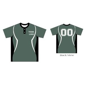 Adult & Youth Sublimated 2-Button Baseball Jersey