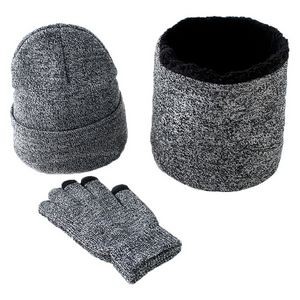 Winter Beanie Hat Scarf Set - Stylish Cold Weather Duo