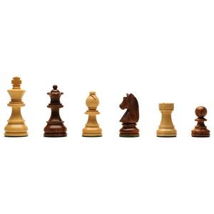 Classic Staunton Chess Pieces - Weighted with 3 in. King