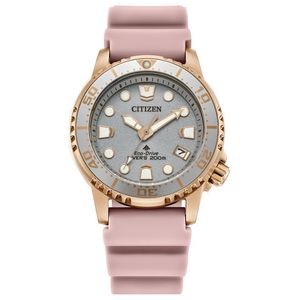 Citizen® Ladies' Promaster Dive Polyurethane Strap Watch w/Silver-Tone Dial