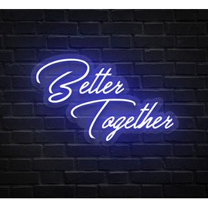 Better Together Neon Sign (52 " x 31 ")
