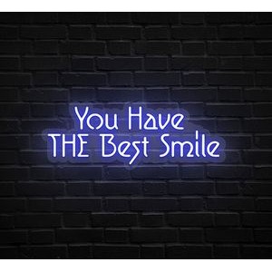 You Have The Best Smile Neon Sign (33 " x 11 ")