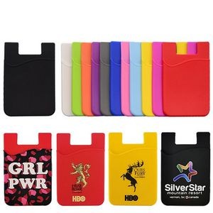 2.22"X3.38" Silicone Smart Phone Wallet