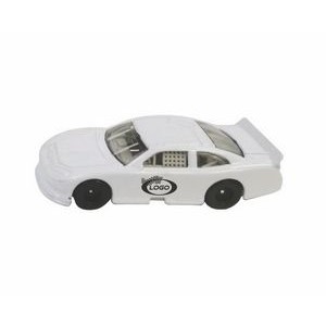 3"x1-1/4"x3/4" 1:64 White Nascar® Style Die Cast Car (u)