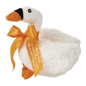 8" Swan Plush Bird Stuffed Animal