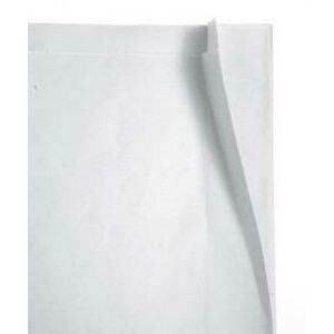 White Kraft Paper Merchandise Bag (12"x3"x18")