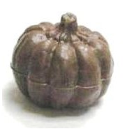 Medium Chocolate 3D Pumpkin