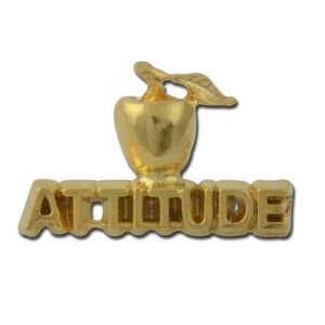 Attitude w/Apple Pin