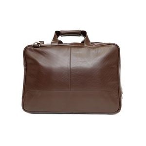 Ashlin® Designer Carson Expresso Brown Laptop Briefcase w/Removable Shoulder Strap