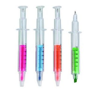 Syringe Highlighter & Pen