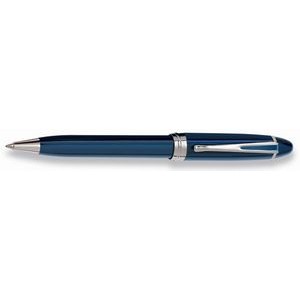 Aurora Ipsilon Deluxe Blue w/Chrome Trim Ballpoint Pen