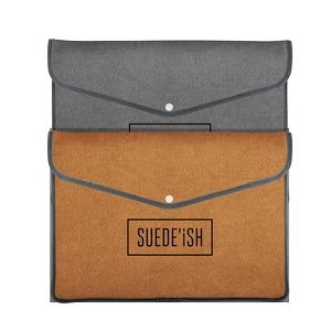 Suede-Ish Snapfolio For 15" Macbook Air®/Macbook Pro®