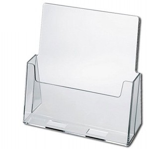Letter Size Brochure Holders -(Fits 8 1/2"x11"x1 3/4" Inserts)