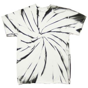 Black/White Vortex Graffiti Short Sleeve T-Shirt