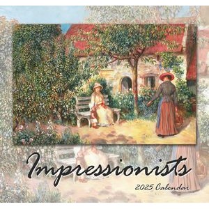 Impressionists 2025 Deluxe Executive Calendar