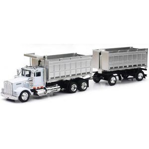 1:43 Scale Die Cast Replica Kenworth® W900 Twin Dump Truck (u)