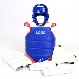 Adult & Children Taekwondo Protections Equipment Body Protector Full Set