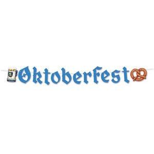 Custom Printed Oktoberfest String Banner