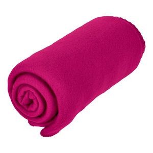 Fleece Blankets - Magenta, 50 x 60 (Case of 24)