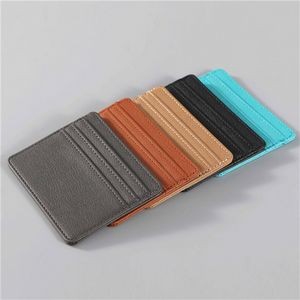 Multicolor PU Leather Card Holder