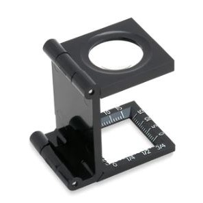 Carson® LinenTest™ 7X Fold Out Loupe Magnifier