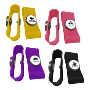 Silicone Earphone Cables Organizers with Buckle