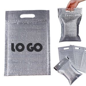 Disposable Thermal Insulation Bag W/ Handle & Sealing Strip