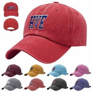Cotton Twill Unstructured Baseball Hat