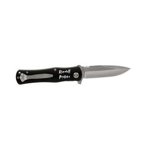 4½" Black Anodized Aluminum Handle Knife