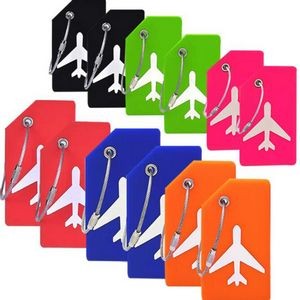 Silicone Name ID Card with Luggage Tag for Quickly Spot Luggage Suitcase