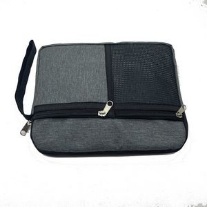 Grey Oxford Cloth Computer Bag