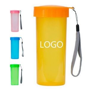 Clear Plastic Water Bottles With Wrist Strap