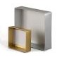Luster Metallic Box Lid w/Gloss Coating (4 1/2"x4 1/2"x1 1/2")