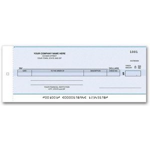 One-Write® Compact General Disbursement Check (2 Part)