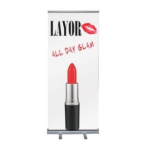 Standard Retractable (Roll Up) Banner Stand (33"x80")