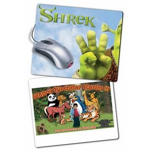 Large Full Color Mouse Pads (9.25"x7.75"x0.25")