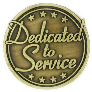 Corporate - Dedicated to Service Pin