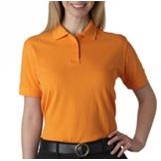 UltraClub Embroidered Ladies' Classic Pique Polo