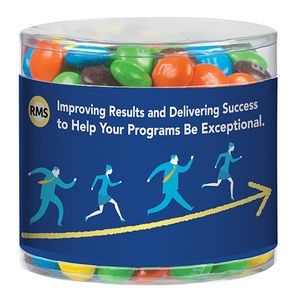 Clear Snack Container w/ M&M's®