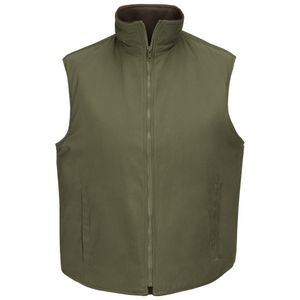 Horace Small Earth Green Unisex Recycled Fleece Vest